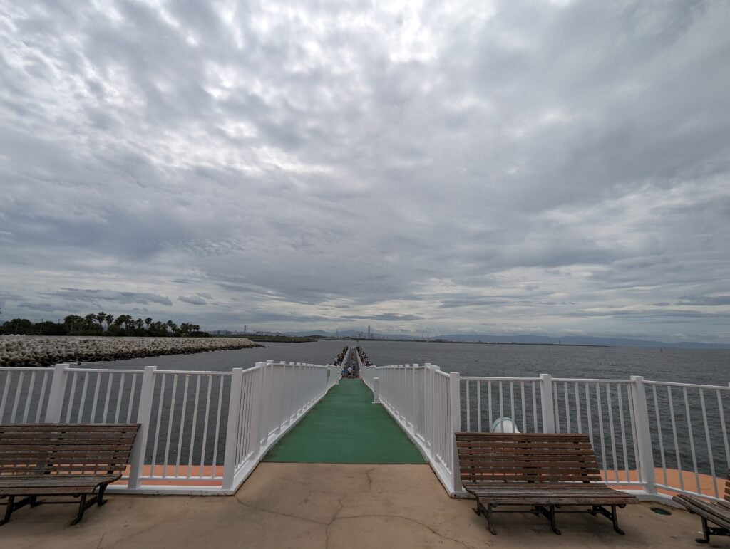 尼崎市立魚つり公園の景色