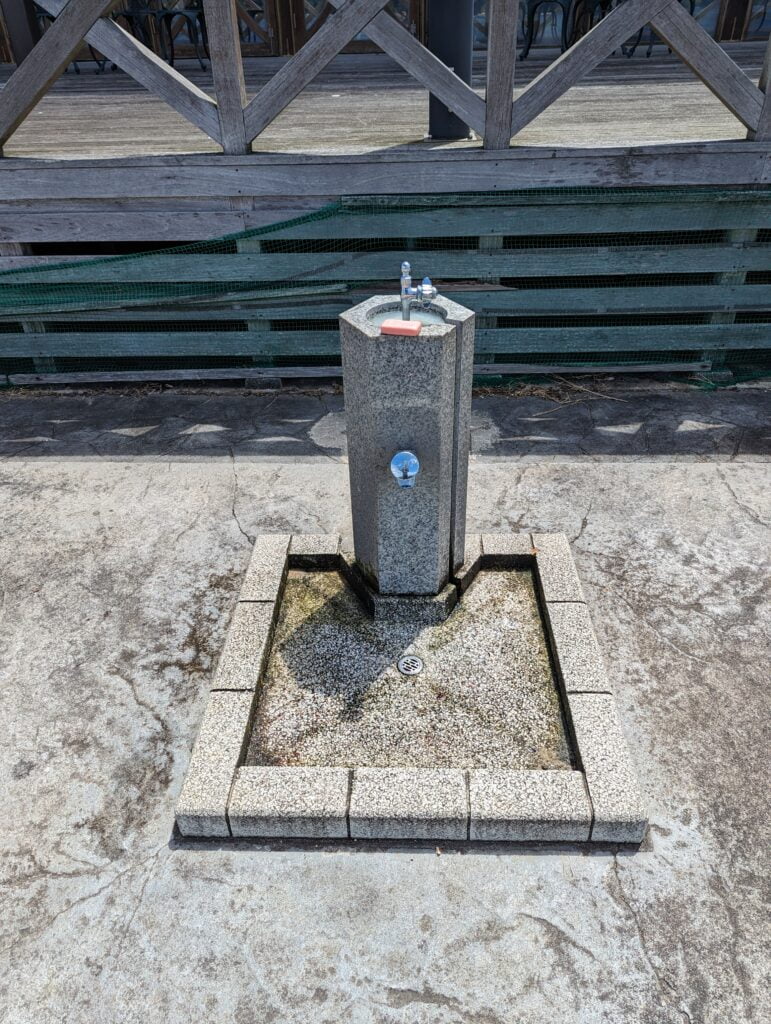舞鶴親海公園の水道