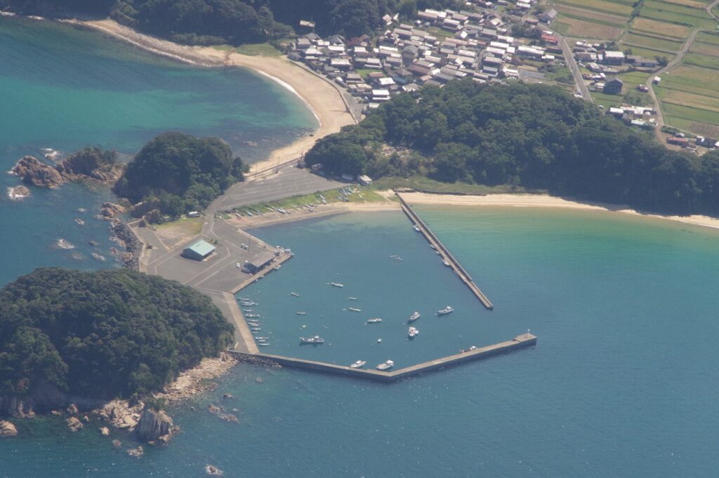 小橋漁港の景色