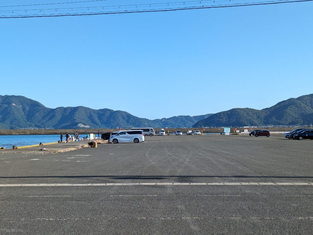 小浜漁港(小浜新港)北側