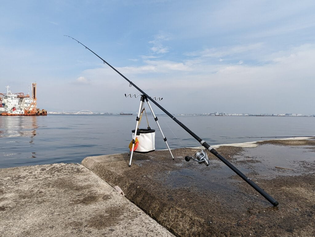 竿受け(第一精工 サーフ三脚レバー式 スーパーミニ 3号