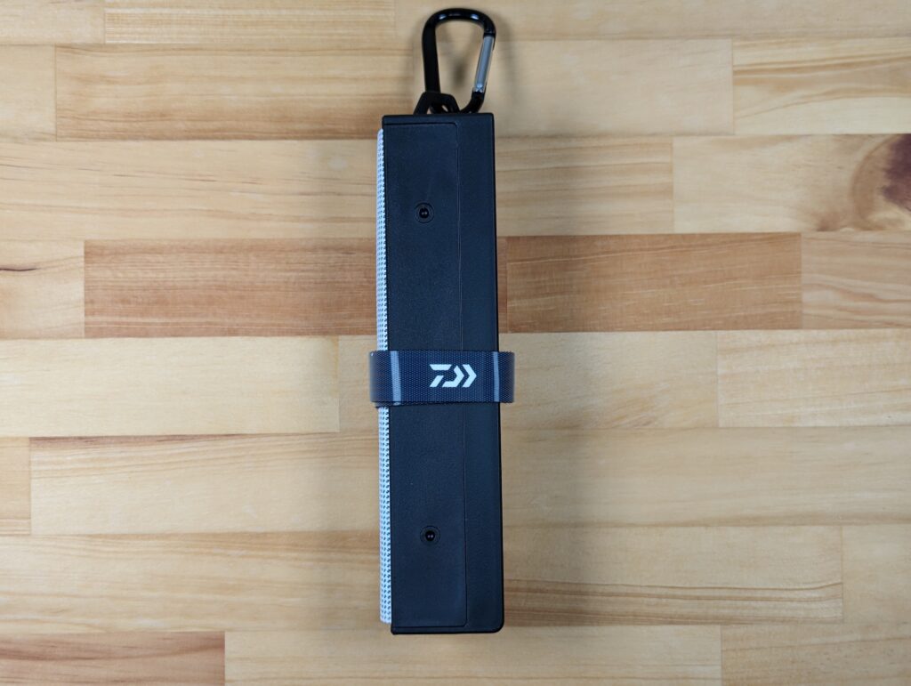 ダイワ フィッシングメジャーWの収納状態