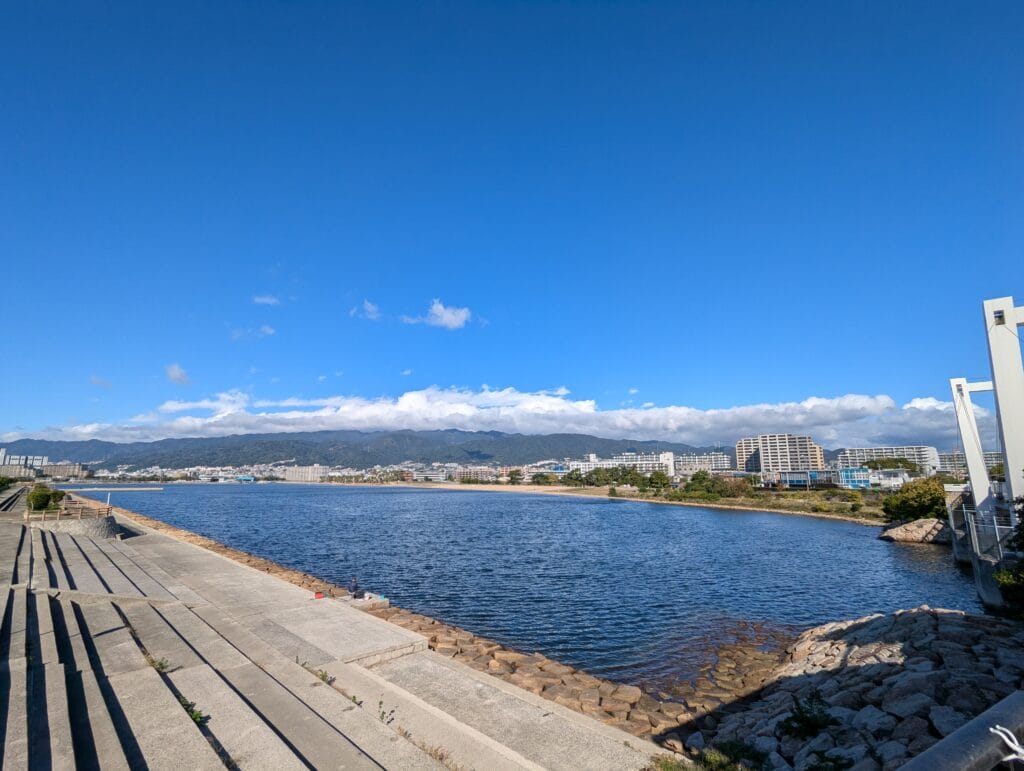 西宮浜の北側
