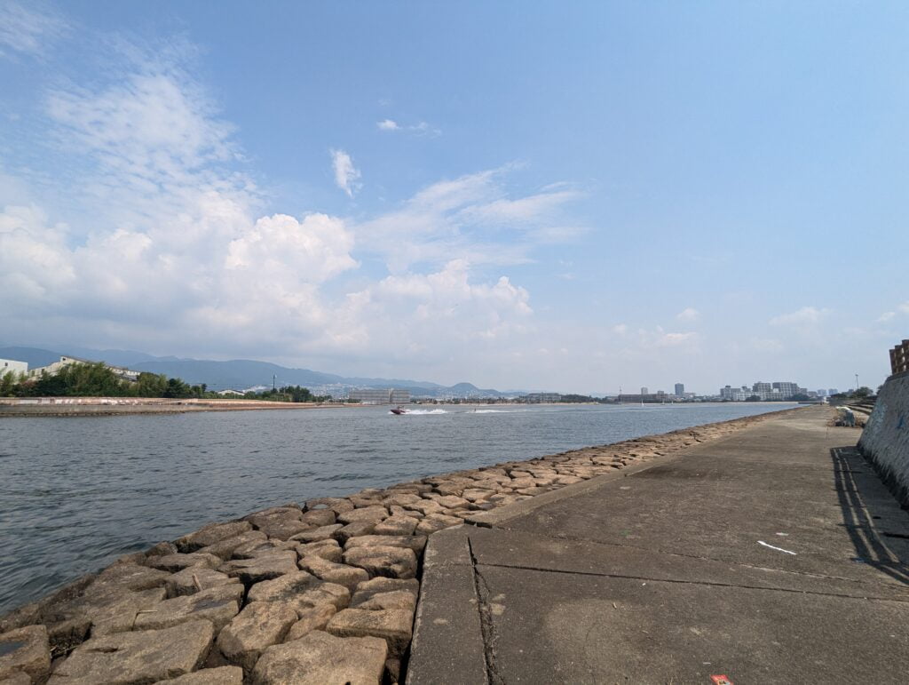 西宮浜の北西側